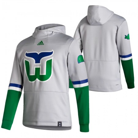 Herren Eishockey Carolina Hurricanes Blank 2020-21 Reverse Retro Pullover Hooded Sweatshirt